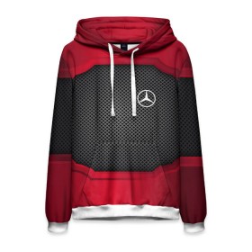 Мужская толстовка 3D с принтом MERCEDES-BENZ SPORT в Ухте, 100% полиэстер | двухслойный капюшон со шнурком для регулировки, мягкие манжеты на рукавах и по низу толстовки, спереди карман-кенгуру с мягким внутренним слоем. | Тематика изображения на принте: auto | automobile | car | carbon | machine | mercedes benz | motor | motor car | sport car | автомашина | бренд | легковой автомобиль | марка | спортивный автомобиль | тачка