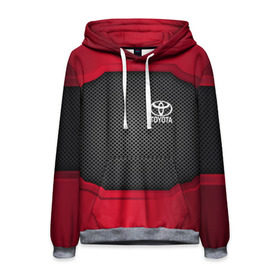 Мужская толстовка 3D с принтом TOYOTA SPORT в Ухте, 100% полиэстер | двухслойный капюшон со шнурком для регулировки, мягкие манжеты на рукавах и по низу толстовки, спереди карман-кенгуру с мягким внутренним слоем. | auto | automobile | car | carbon | machine | motor | motor car | sport car | toyota | автомашина | бренд | легковой автомобиль | марка | спортивный автомобиль | тачка
