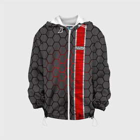 Детская куртка 3D с принтом Mazda в Ухте, 100% полиэстер | застежка — молния, подол и капюшон оформлены резинкой с фиксаторами, по бокам — два кармана без застежек, один потайной карман на груди, плотность верхнего слоя — 90 г/м2; плотность флисового подклада — 260 г/м2 | corporation | cx 3 | cx 4 | cx 5 | cx 9 | mazda | mazda2 | mazda3 | mazda5 | mazda6 | mazda8 | motor | mx 5 | rx 8 | авто | автомобиль | знак | лого | мазда | машина | символ | спорт | тачка | эмблема