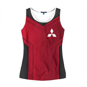 Женская майка 3D mitsubishi sport: в Ухте, 100% полиэстер | круглая горловина, прямой силуэт, длина до линии бедра | auto | automobile | car | carbon | machine | mitsubishi | motor | motor car | sport car | автомашина | бренд | легковой автомобиль | марка | спортивный автомобиль | тачка