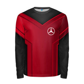 Мужской лонгслив 3D с принтом mercedes-benz sport в Ухте, 100% полиэстер | длинные рукава, круглый вырез горловины, полуприлегающий силуэт | auto | automobile | car | carbon | machine | mercedes | mercedes benz | motor | motor car | sport car | автомашина | бренд | легковой автомобиль | марка | мерседес | спортивный автомобиль | тачка
