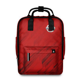 Женский рюкзак 3D с принтом NISSAN SPORT в Ухте, 100% полиэстер | лямки с регулируемой длиной, сверху ручки, чтобы рюкзак нести как сумку. Основное отделение закрывается на молнию, как и внешний карман. Внутри два дополнительных кармана, один из которых закрывается на молнию. По бокам два дополнительных кармашка, куда поместится маленькая бутылочка
 | motor | nissan | авто | лого | машина | ниссан | тачка