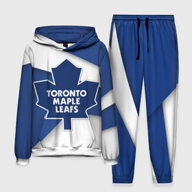 Мужской костюм 3D (с толстовкой) с принтом Торонто в Ухте,  |  | Тематика изображения на принте: nhl | toronto | нхл | спорт | торонто | хоккей