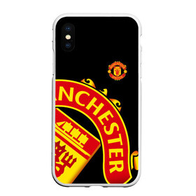 Чехол для iPhone XS Max матовый F C M U SPORT: в Ухте, Силикон | Область печати: задняя сторона чехла, без боковых панелей | fc | football | football club | manchester united | sport | манчестер юнайтед | спорт | спортивные | униформа | фирменные цвета | фк | футбол | футбольный клуб