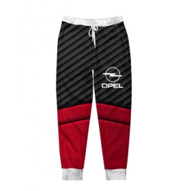 Мужские брюки 3D с принтом OPEL в Ухте, 100% полиэстер | манжеты по низу, эластичный пояс регулируется шнурком, по бокам два кармана без застежек, внутренняя часть кармана из мелкой сетки | auto | automobile | car | carbon | machine | motor | motor car | opel | sport car | автомашина | бренд | легковой автомобиль | марка | опель | спортивный автомобиль | тачка