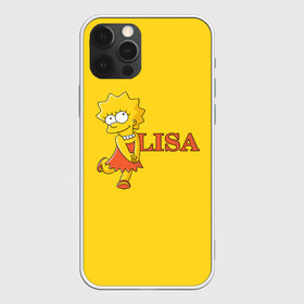 Чехол для iPhone 12 Pro Max с принтом Lisa в Ухте, Силикон |  | simpsons | елизавета | лиза | лизон | симпсоны