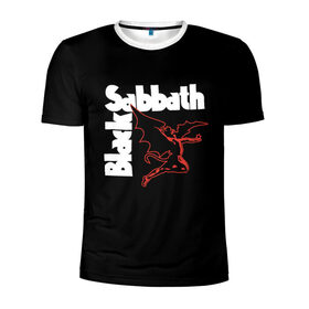 Мужская футболка 3D спортивная с принтом BLACK SABBATH в Ухте, 100% полиэстер с улучшенными характеристиками | приталенный силуэт, круглая горловина, широкие плечи, сужается к линии бедра | black sabbath | билл уорд | блэк саббат | британская рок группа | гизер батлер | группа | музыка | оззи осборн | рок | тони айомми | хеви метал