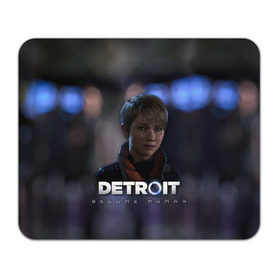 Коврик для мышки прямоугольный с принтом Detroit: Become Human - Kara в Ухте, натуральный каучук | размер 230 х 185 мм; запечатка лицевой стороны | Тематика изображения на принте: connor | cyberlife | deviant | ps4 | rk800 |  detroit: become human | детроит | детроит: стать человеком | игры | коннор | пиратs | эксклюзив