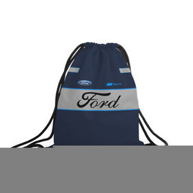 Рюкзак-мешок 3D с принтом Ford в Ухте, 100% полиэстер | плотность ткани — 200 г/м2, размер — 35 х 45 см; лямки — толстые шнурки, застежка на шнуровке, без карманов и подкладки | b c | bronco | capri | cougar | crown victoria | econoline | econovan | ecosport | edge | escape | falcon | ford | max | авто | автомобиль | знак | лого | машина | символ | тачка | форд | форт | эмблема