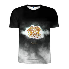 Мужская футболка 3D спортивная с принтом Queen в Ухте, 100% полиэстер с улучшенными характеристиками | приталенный силуэт, круглая горловина, широкие плечи, сужается к линии бедра | paul rodgers | queen | брайан мэй | джон дикон | квин | меркури | меркьюри | мэркури | роджер тейлор | рок группа | фредди | фреди