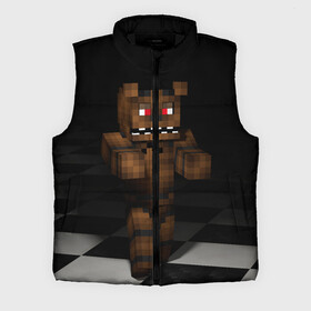 Мужской жилет утепленный 3D Фредди FNAF в майнкрафт.: в Ухте,  |  | freddy | фнаф | фредди