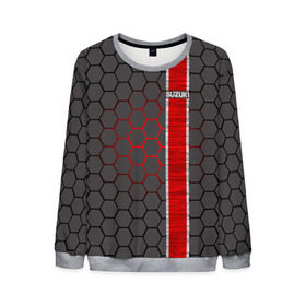 Мужской свитшот 3D с принтом Suzuki в Ухте, 100% полиэстер с мягким внутренним слоем | круглый вырез горловины, мягкая резинка на манжетах и поясе, свободная посадка по фигуре | Тематика изображения на принте: corporation | crossover | liana | motor | s | sport | suzuki | sx4 | vitara | xl 7 | авто | автомобиль | знак | лого | машина | с | седан | символ | спорт | судзуки | сузуки | тачка | хэтчбек | эмблема
