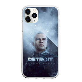 Чехол для iPhone 11 Pro матовый с принтом Detroit become human в Ухте, Силикон |  | dbh | detroit | gamer