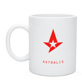 Кружка с принтом Astralis - The Form в Ухте, керамика | объем — 330 мл, диаметр — 80 мм. Принт наносится на бока кружки, можно сделать два разных изображения | astralis | counter strike | cs go