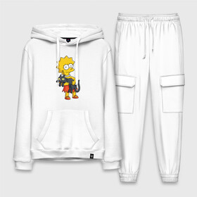 Мужской костюм хлопок с толстовкой Лиза Симпсон: в Ухте,  |  | bart | family | homer | lisa | school | simpsons | springfield | анимация | барт | гомер | желтый | комедия | лентяй | лиза | мардж | мульт | мультфильм | мэгги | отец | пончик | ребенок | родители | семья | сериал | симпсоны | смех