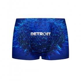 Мужские трусы 3D с принтом Detroit:become human в Ухте, 50% хлопок, 50% полиэстер | классическая посадка, на поясе мягкая тканевая резинка | Тематика изображения на принте: connor | cyberlife | detroit become human | deviant | kara | markus | ps4 | rk800 |  detroit: become human | детроит | детроит: стать человеком | игры | кара | коннор | конор | кэра | маркус | пиратs | эксклюзив