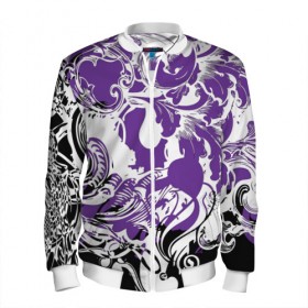 Мужской бомбер 3D Абстрактные узоры 5: в Ухте, 100% полиэстер | застегивается на молнию, по бокам два кармана без застежек, по низу бомбера и на воротнике - эластичная резинка |