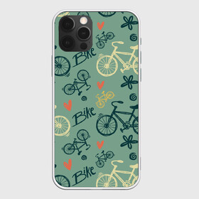 Чехол для iPhone 12 Pro Велосипед Текстура: в Ухте, силикон | область печати: задняя сторона чехла, без боковых панелей | байк | велик | вело | велосипед | велосипеды | велоспорт | с велосипедом | спорт