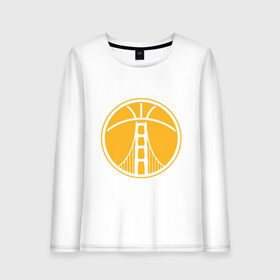 Женский лонгслив хлопок с принтом Golden State Warriors в Ухте, 100% хлопок |  | basketball | golden state warriors | nba | баскетбол | голден стэйт уорриорз | нба