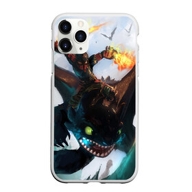 Чехол для iPhone 11 Pro матовый с принтом как приручить дракона в Ухте, Силикон |  | how to train your dragon | беззубик | викинги | дракон | как приручить дракона | ночная фурия