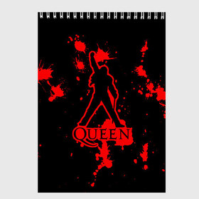 Скетчбук с принтом Queen в Ухте, 100% бумага
 | 48 листов, плотность листов — 100 г/м2, плотность картонной обложки — 250 г/м2. Листы скреплены сверху удобной пружинной спиралью | paul rodgers | queen | quen | брайан мэй | глэм | группа | джон дикон | квин | королева | куин | меркури | меркьюри | мэркури | поп | роджер тейлор | рок | фредди | фреди | хард | хардрок