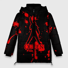 Женская зимняя куртка 3D с принтом Queen в Ухте, верх — 100% полиэстер; подкладка — 100% полиэстер; утеплитель — 100% полиэстер | длина ниже бедра, силуэт Оверсайз. Есть воротник-стойка, отстегивающийся капюшон и ветрозащитная планка. 

Боковые карманы с листочкой на кнопках и внутренний карман на молнии | paul rodgers | queen | quen | брайан мэй | глэм | группа | джон дикон | квин | королева | куин | меркури | меркьюри | мэркури | поп | роджер тейлор | рок | фредди | фреди | хард | хардрок