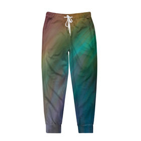 Мужские брюки 3D Абстрактное сияние: в Ухте, 100% полиэстер | манжеты по низу, эластичный пояс регулируется шнурком, по бокам два кармана без застежек, внутренняя часть кармана из мелкой сетки |