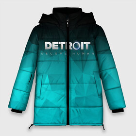 Женская зимняя куртка 3D с принтом DETROIT BECOME HUMAN в Ухте, верх — 100% полиэстер; подкладка — 100% полиэстер; утеплитель — 100% полиэстер | длина ниже бедра, силуэт Оверсайз. Есть воротник-стойка, отстегивающийся капюшон и ветрозащитная планка. 

Боковые карманы с листочкой на кнопках и внутренний карман на молнии | connor | cyberlife | detroit become human | deviant | kara | markus | ps4 | rk800 |  detroit: become human | детроит | детроит: стать человеком | игры | кара | коннор | конор | кэра | маркус | пиратs | эксклюзив