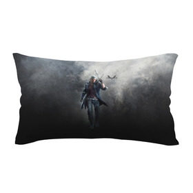 Подушка 3D антистресс Devil May Cry 5: в Ухте, наволочка — 100% полиэстер, наполнитель — вспененный полистирол | состоит из подушки и наволочки на молнии | cry | dante | devil | dmc | game | may | данте | дьявол | игра | слэшер | экшн