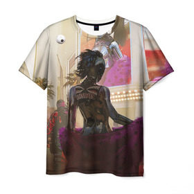 Мужская футболка 3D Lady. Cyberpunk 2077: в Ухте, 100% полиэфир | прямой крой, круглый вырез горловины, длина до линии бедер | 2077 | action | cd | cdprojektred | cyberpunk | cyberpunk2077 | girl | lady | netrunner | nightcity | projekt | red | rpg | solo | techie | witcher | ведьмак | киберпанк | найтсити