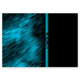 Поздравительная открытка с принтом Lexus в Ухте, 100% бумага | плотность бумаги 280 г/м2, матовая, на обратной стороне линовка и место для марки
 | lexus | авто | автомобиль | лексус | лого | эмблема