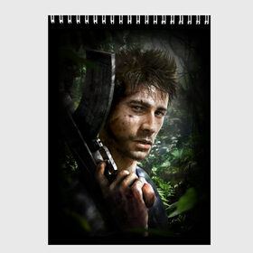 Скетчбук с принтом Far Cry 3 в Ухте, 100% бумага
 | 48 листов, плотность листов — 100 г/м2, плотность картонной обложки — 250 г/м2. Листы скреплены сверху удобной пружинной спиралью | 3d | action | fire | rpg | truck | огонь | оружия | открытый  мир | пистолет | фар край