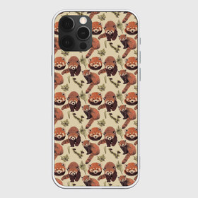 Чехол для iPhone 12 Pro Max с принтом Red panda в Ухте, Силикон |  | Тематика изображения на принте: panda | red panda | small panda | животные | красная панда | лес | панда
