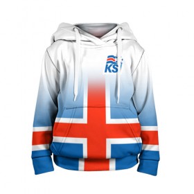 Детская толстовка 3D с принтом KSI ICELAND SPORT в Ухте, 100% полиэстер | двухслойный капюшон со шнурком для регулировки, мягкие манжеты на рукавах и по низу толстовки, спереди карман-кенгуру с мягким внутренним слоем | 2019 | fc | football | football club | iceland | ksi | sport | исландия | кси | сборная исландии | спорт | спортивные | униформа | фирменные цвета | фк | футбол | футбольный клуб