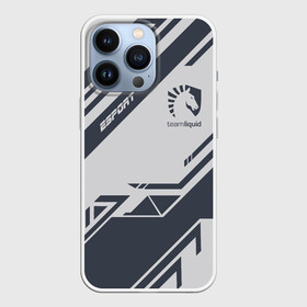 Чехол для iPhone 13 Pro с принтом TEAM LIQUID E SPORT в Ухте,  |  | Тематика изображения на принте: 2019 | blue | cybersport | esport | liquid | logo | pro league | team | team liquid | киберспорт | логотип | тим ликвид | фирменные цвета