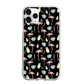 Чехол для iPhone 11 Pro матовый с принтом Розовый фламинго в Ухте, Силикон |  | африка | крылья | мода | прикольные | природа | птица | розовый | фламинго | цвет | яркие