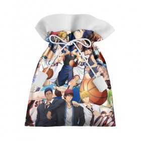 Подарочный 3D мешок с принтом Kuroko no Basket в Ухте, 100% полиэстер | Размер: 29*39 см | аниме | баскетбол | спорт