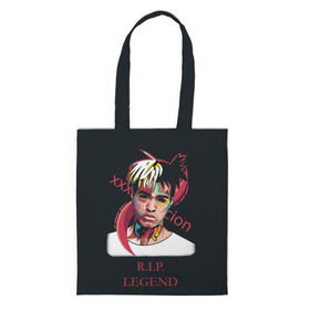 Сумка 3D повседневная XXXTentacion / RIP Legend 2: в Ухте, 100% полиэстер | Плотность: 200 г/м2; Размер: 34×35 см; Высота лямок: 30 см | legend | r.i.p. | rap | rip | tentacion | xxxtentacion | джасей онфрой | икс | легенда | покойся с миром | рэп | тентаньсьен | тентасьён | тентасьон | экс