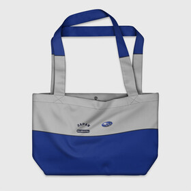 Пляжная сумка 3D с принтом Subaru в Ухте, 100% полиэстер | застегивается на металлическую кнопку; внутренний карман застегивается на молнию. Стенки укреплены специальным мягким материалом, чтобы защитить содержимое от несильных ударов
 | subaru | марка | машины | субару