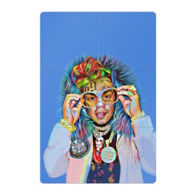 Магнитный плакат 2Х3 с принтом 6IX9INE SWAG в Ухте, Полимерный материал с магнитным слоем | 6 деталей размером 9*9 см | 6ix9ine | sixnine | tekashi