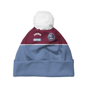 Шапка 3D c помпоном с принтом Saab в Ухте, 100% полиэстер | универсальный размер, печать по всей поверхности изделия | 9 3 epower | 9 x | 98 | ab | air | automobile | biohybrid | biopower | phoenix | saab | sport | авто | автомобиль | знак | лого | машина | сааб | саб | седан | символ | спорт | тачка | хэтчбек | эмблема