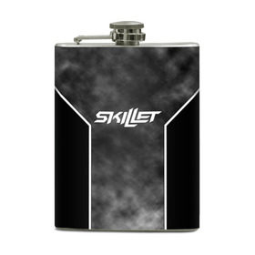 Фляга с принтом Skillet в Ухте, металлический корпус | емкость 0,22 л, размер 125 х 94 мм. Виниловая наклейка запечатывается полностью | skilet | skillet | альтернативный | гранж | группа | джен леджер | джон купер | индастриал | кори купер | метал | ню | пост | рок | сет моррисон | симфоник | скилет | хард | христианский