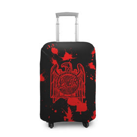 Чехол для чемодана 3D с принтом Slayer в Ухте, 86% полиэфир, 14% спандекс | двустороннее нанесение принта, прорези для ручек и колес | slayer | группа | гэри холт | керри кинг | метал | музыка | пентаграмма | песни | пол бостаф | рок | слаер | слайер | слеар | слеер | слейр | слеяр | том арайа | трэш | тяжелый | хеви