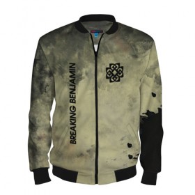 Мужской бомбер 3D с принтом Breaking Benjamin в Ухте, 100% полиэстер | застегивается на молнию, по бокам два кармана без застежек, по низу бомбера и на воротнике - эластичная резинка | bb | benjamin | breaking | breaking benjamin | аарон брук | бб | бенджамин | бенжамин | бернли | брейкинг | брекин | группа | джейсен рау | кит уоллен | ню метал | постгранж | рок | фоист | хардрок
