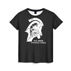 Женская футболка 3D с принтом KOJIMA PRODUCTIONS в Ухте, 100% полиэфир ( синтетическое хлопкоподобное полотно) | прямой крой, круглый вырез горловины, длина до линии бедер | hideo kojima | hilermo del toro | kojima productions | norman reedus | бурят гений | гильермо дель торо | кодзима продакшн | леа сейду | лея | мадс миккельсен | норман ридус | хидео кодзима
