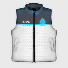Мужской жилет утепленный 3D с принтом RK 900 CONNOR в Ухте,  |  | connor | cyberlife | detroit become human | deviant | kara | markus | ps4 | rk800 |  detroit: become human | детроит | детроит: стать человеком | игры | кара | коннор | конор | кэра | маркус | пиратs | эксклюзив
