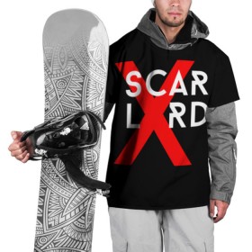 Накидка на куртку 3D с принтом scarlxrd_3 в Ухте, 100% полиэстер |  | scarlxrd | мариус