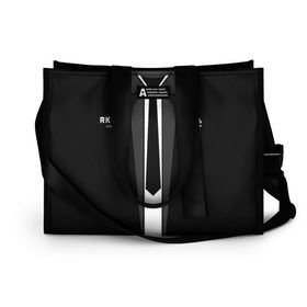 Сумка-шоппер 3D с принтом Detroit RK800 в Ухте, 100% полиэстер | застегивается на металлическую кнопку; внутренний карман застегивается на молнию. Стенки укреплены специальным мягким материалом, чтобы защитить содержимое от несильных ударов
 | 2038 | connor | dbh | detroit | gamer | kara | андроид | девиант | детройт | кара | квест | коннор | маркус