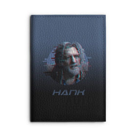 Обложка для автодокументов с принтом Hank Anderson в Ухте, натуральная кожа |  размер 19,9*13 см; внутри 4 больших “конверта” для документов и один маленький отдел — туда идеально встанут права | connor | cyberlife | detroit become human | deviant | kara | markus | ps4 | rk800 |  detroit: become human | детроит | детроит: стать человеком | игры | кара | коннор | конор | кэра | маркус | пиратs | эксклюзив