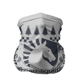 Бандана-труба 3D с принтом СВИТЕР TEAM LIQUID в Ухте, 100% полиэстер, ткань с особыми свойствами — Activecool | плотность 150‒180 г/м2; хорошо тянется, но сохраняет форму | 2019 | blue | cybersport | esport | happy new year | liquid | logo | pro league | team | team liquid | киберспорт | кубок | логотип | новогодние | новый год | тим ликвид | фирменные цвета | чемпионы